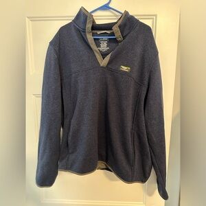 Men’s LL Bean Snap Pullover XL